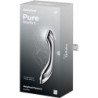 SATISFYER - PURE GRAVITY 2 DILDO ACERO INOXIDABLE DOBLE USO