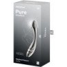 SATISFYER - PURE GRAVITY 3 DILDO ACERO INOXIDABLE DOBLE USO