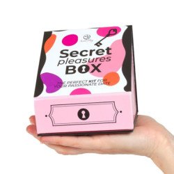 SECRET PLAY - CAJA DE PLACERES PARA PAREJAS DADOS + BALA VIBRADORA + PLUMERO