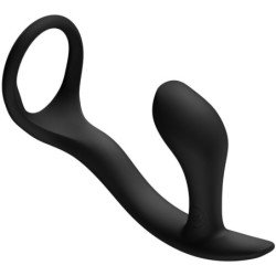 FUN FACTORY - ANILLO ANAL CON TAPÓN PARA BOTAS NEGRO
