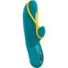 FUN FACTORY - VIBRADOR CONEJO AMORINO AGUAMARINA