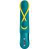 FUN FACTORY - VIBRADOR CONEJO AMORINO AGUAMARINA