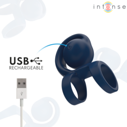 INTENSE - TYSON ANILLO POTENCIADOR CON CARACOL VIBRADOR Ø 3,2 CM