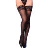 CHILIROSE – CR 4884 MEDIAS ALTAS DE ENCAJE NEGRO TALLA S/L