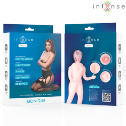 MUÑECAS INTENSAS - MUÑECA INFLABLE MONIQUE CON TRES ORIFICIOS