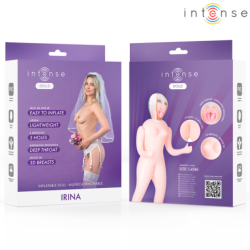MUÑECAS INTENSAS - MUÑECA INFLABLE IRINA CON TRES ORIFICIOS