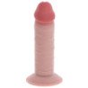 GET REAL - DILDO DELUXE DONG GRUESO DE DOBLE DENSIDAD TPE 20 CM