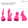 VIBRADOR INTENSO - CHER CON 20 PATRONES Y CABEZALES INTERCAMBIABLES