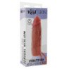 GET REAL - FUNDA HYDRATED SKIN DE SILICONA PARA PENE CARAMELO 16 CM