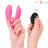 INTENSO - JULIA VIBRADOR DOBLE CON PINZA Y ESTIMULADOR, CONTROL REMOTO