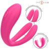 INTENSO - JULIA VIBRADOR DOBLE CON PINZA Y ESTIMULADOR, CONTROL REMOTO