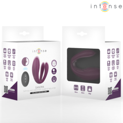 INTENSO - ESTIMULADOR DE PINZA DE GOLPEO Y VIBRACIÓN SANDRA CON CONTROL REMOTO