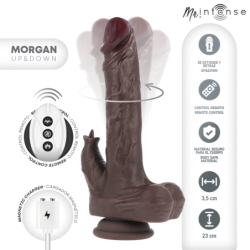 MUÑECA REALISTA MULTIFUNCIONAL MORGAN CON VIBRACIÓN Y CONTROL REMOTO PARA MOVIMIENTO DE ALTURA 23 CM