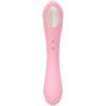 FEMINTIMATE - DAISY MASSAGER SUCCIONADOR Y VIBRADOR ROSA