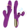 INTENSE - ATENEO VIBRADOR MULTIFUNCIÓN RECARGABLE 7 VIBRACIÓNES CON LENGUA OSCILANTE Y SUCCIONADOR MORADO
