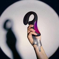 LELO - ENIGMA CRUISE MASAJEADOR SONICO DOBLE ESTIMULACION NEGRO