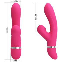 AMOR PRECIOSO - VIBRADOR Y SUCCIÓN WILLOW RABBIT