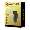 PRETTY LOVE - MASAJEADOR DE SUCCIÓN RECARGABLE DE LUJO NEGRO