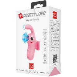 PRETTY LOVE - MINI JUGUETES DIVERTIDOS DE MAGIC FAIRY: VIBRADOR Y VENTOSA