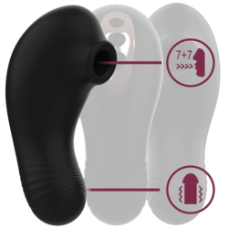 RITHUAL - SHUSHU PRO ESTIMULADOR DE CLÍTORIS DE BOLSILLO CON 2 POTENTES MOTORES DE CHORRO