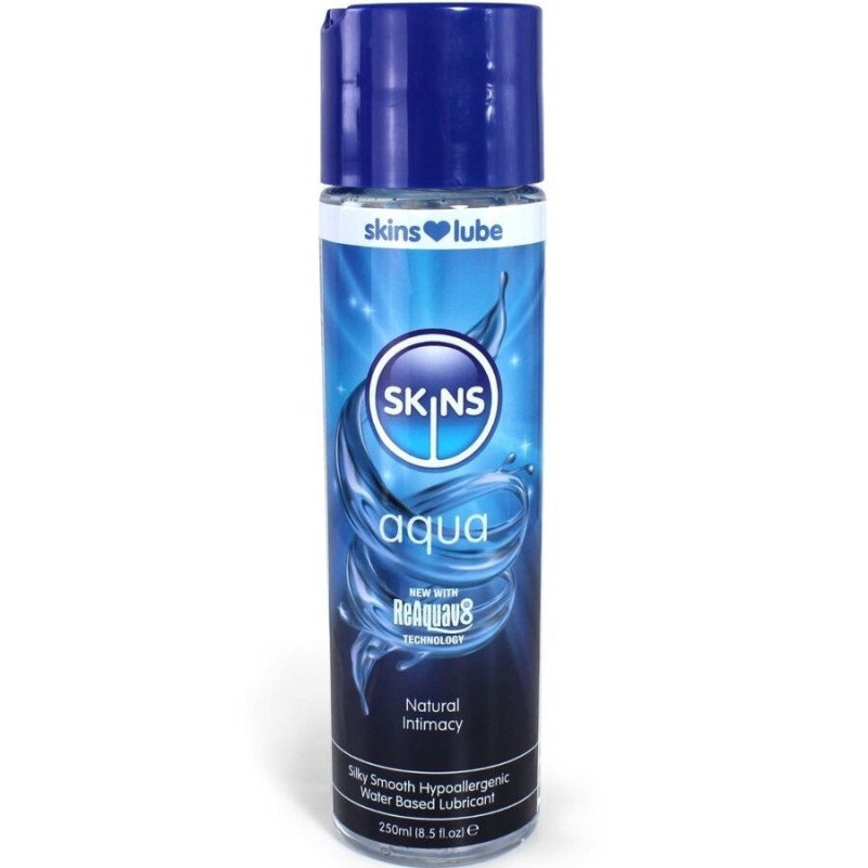 SKINS - AQUA LUBRICANTE A BASE DE AGUA 250 ML