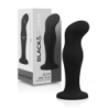 BLACK&SILVER - Tapón anal de silicona premium Sean Tap de silicona negra