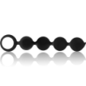 BLACK&SILVER - ROSARIO ANAL LENNON 4 ESFERAS DE SILICONA 15 CM