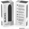 NEGRO Y PLATA - GERI VIBRADOR RECARGABLE POR USB, 8 VIBRACIONES, NEGRO, 10 X 2,2 CM