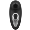 BLACK&SILVER - DRAKE DELUXE VIBRADOR DE SUCCIÓN RECARGABLE DE SILICONA NEGRO