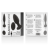BLACK&SILVER - WELLS PLUG ROTADOR ANAL DE SILICONA CON CONTROL REMOTO