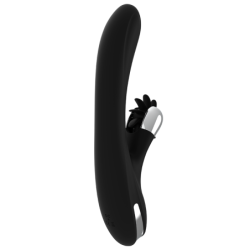 BLACK&SILVER - VIBRADOR CONEJO JOHNNY