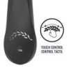 BLACK&SILVER - VIBRADOR KEAN CON CONTROL TÁCTIL