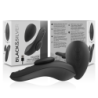BLACK&SILVER - BRAGUITA VIBRADORA DE SILICONA RECARGABLE PRESTON NEGRA