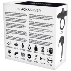 BLACK&SILVER - ANILLO PARA EL CUELLO CON CONTROL REMOTO BURTON WATCHME