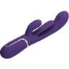 PRETTY LOVE - SHANIA VIBRADOR MULTIFUNCIÓN TRIPLE CONEJO MORADO