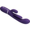 PRETTY LOVE - SHANIA VIBRADOR MULTIFUNCIÓN TRIPLE CONEJO MORADO