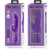 PRETTY LOVE - SHANIA VIBRADOR MULTIFUNCIÓN TRIPLE CONEJO MORADO