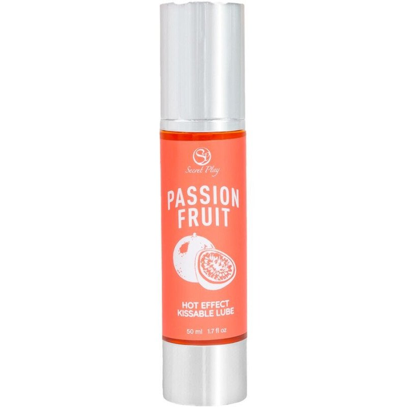 SECRETPLAY - LUBRICANTE CALIENTE DE FRUTA DE LA PASIÓN 50 ML