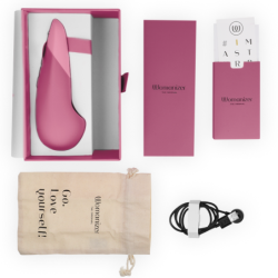 WOMANIZER - VIBE VIBRADOR LAY-ON SILENCIOSO ROSA OSCURO