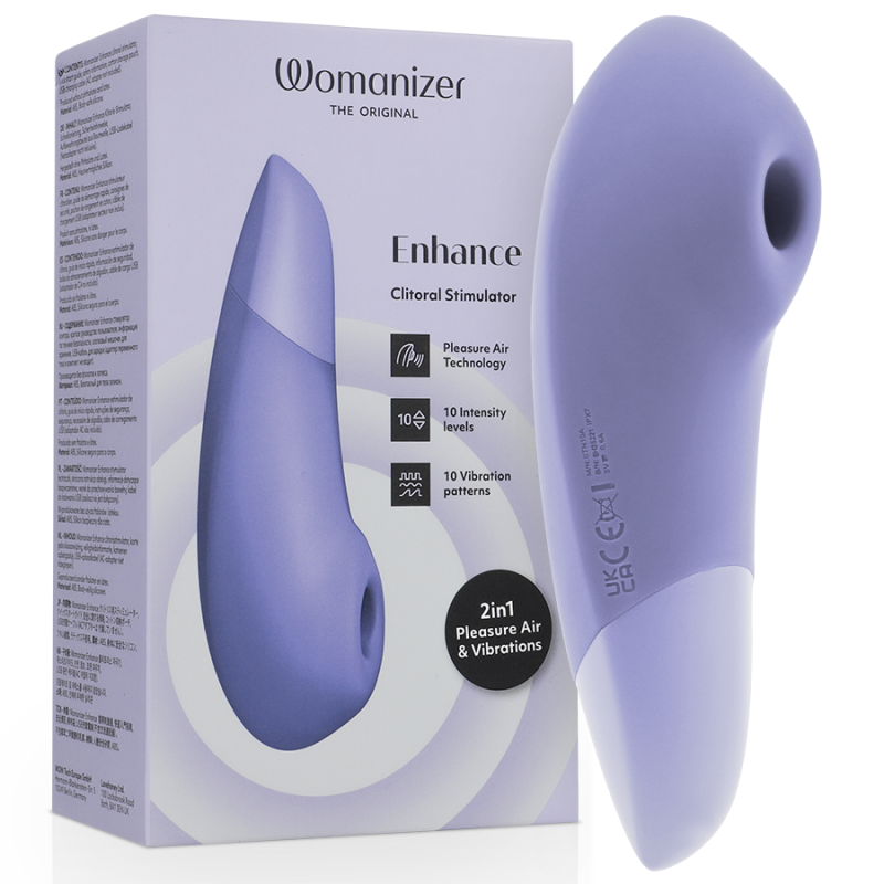 WOMANIZER - ESTIMULADOR CLITORIAL PARA MEJORAR EL CLIP LILA