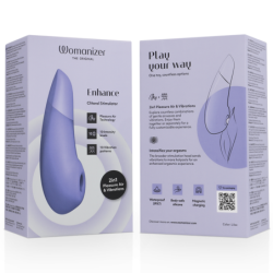 WOMANIZER - ESTIMULADOR CLITORIAL PARA MEJORAR EL CLIP LILA