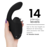 WOMANIZER - DUO NEXT ESTIMULADOR VIBRADOR DUAL CLÍTORIS & PUNTO·G NEGRO