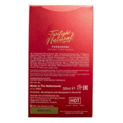 HOT - TWILIGHT NATURAL CON FEROMONAS MUJER 50 ML