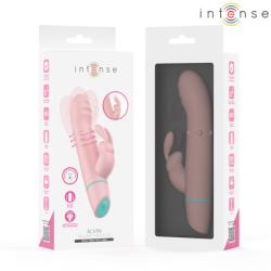 INTENSO - ESTIMULADOR DE CONEJO ALVIN Y VIBRADOR RODANTE + OSCILANTE