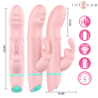 INTENSO - ESTIMULADOR DE CONEJO ALVIN Y VIBRADOR RODANTE + OSCILANTE