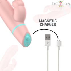 INTENSE - ALVIN ESTIMULADOR RABBIT & VIBRADOR ROLLING + OSCILANTE