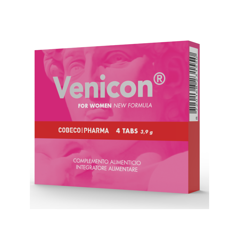 COBECO - VENICON SUPLEMENTO PARA LA LIBIDO FEMENINA 4 CÁPSULAS