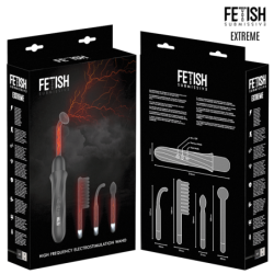 FETISH SUBMISSIVE - VIBRADOR WAND ELECTROESTIMULACIÓN ALTA FRECUENCIA