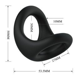 CRAZY BULL - NESTOR ANILLO ERGONÓMICO PARA PENE Y TESTÍCULOS