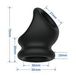 CRAZY BULL - OBERON ANILLO DE SOPORTE PARA PENE Y TESTÍCULOS